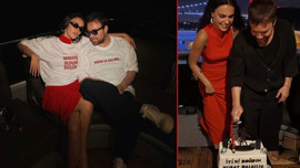 Özgü Kaya'dan Murat Dalkılıç'a romantik sürpriz! Boğaz'da aşka geldiler