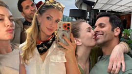 Yasemin Kay Allen eşini öpücüklere boğdu! O kareler sosyal medyayı salladı