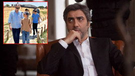 Kurtlar Vadisi’nin Polat’ı Necati Şaşmaz çocuklarıyla Ahlat'ta! Son hali dikkat çekti
