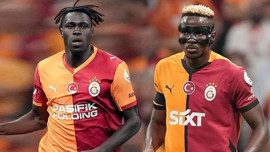 Galatasaray'da Osimhen ve Singo'nun durumu açıklandı! 3 hafta yok