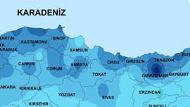 Samsun, Trabzon, Ordu, Tokat ve Zonguldak için 14 Eylül pazartesi uyarısı