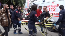 Trafiğe kapalı yolda kaza yaptı! Kendisini görüntüleyen gazeteciyi tehdit etti: “Mahallede görüşeceğiz”
