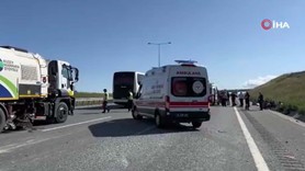 İstanbul'da feci kaza: THY personelini taşıyan servis aracı kazaya karıştı! Çok sayıda yaralı var
