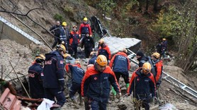Zonguldak'ta yaşanan toprak kaymasının bilançosu gün ağarınca ortaya çıktı!