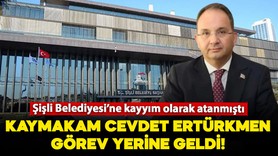 Şişli Belediyesi'ne kayyım olarak atanan Cevdet Ertürkmen görev yerine geldi!