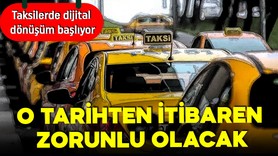 Taksilerde dijital dönüşüm başlıyor! Yeni nesil ödeme araçları yolda! O tarihten itibaren zorunlu olacak!