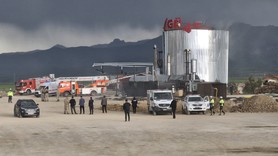 Erzurum'da feci olay! Asfalt üretim tesisinde patlama: Ölü ve yaralı var