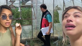 Antalya'da dolu ve hortum felaketi: Yaban mersini üreticisi yaşadıklarını gözyaşlarıyla anlattı! "Arabalarımızın camları patladı"