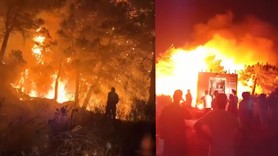 Hatay'da orman yangını: Çok sayıda ekip sevk edildi