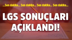 LGS sınav sonuçları 2025 açıklandı: (MEB LGS merkezi sınav sonuçları sorgulama ekranı)