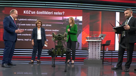 Füze atıyor, keşif yapıyor, saldırıyor… Türkiye’nin ilk insansız robot köpeği KOZ tv100’de!