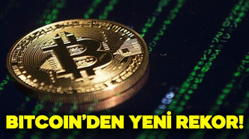Bitcoin rekor tazeledi! O rakamı gördü
