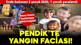Pendik'te korkunç yangın! 3 çocuk öldü, 1 çocuk yaralandı: O detay yürek yaktı