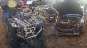 Ankara’da skandal saldırı! Muhtarın 4 aracını ateşe verdiler: O anlar kamerada