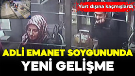 Adli emanet soygununda yeni gelişme