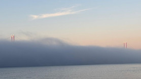 Sis nedeniyle çift yönlü trafiğe kapatılan Çanakkale Boğazı açıldı