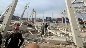 Mersin'de inşaat çöktü! 2'si ağır 3 işçi yaralandı