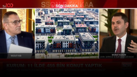 Çevre, Şehircilik ve İklim Değişikliği Bakanı Murat Kurum tv100 yayınında konuştu! Rakamlarla tek tek anlattı!