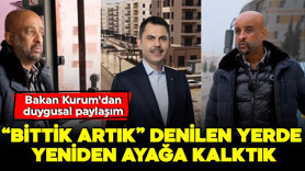 Bakan Kurum'dan duygusal paylaşım! Hataylı otobüs şoförü Devren Yener’in yeni Antakya seferi: Bittik artık denilen yerde