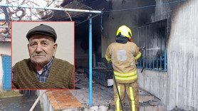Balıkesir'de yangın! Bedensel engelli yaşlı adam, yalnız yaşadığı evinde öldü