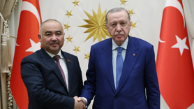 Cumhurbaşkanı Erdoğan, Kırgızistan Parlamento Başkanı Uulu'yu kabul etti