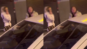 Sultangazi'de taksi ücreti kavgası! Dikkat çeken anlar kamerada