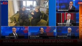 Gazeteci Aytunç Erkin tv100’de görüşmenin detaylarını anlattı! Meral Akşener siyasete geri mi dönüyor?
