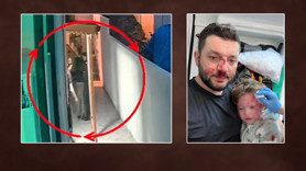 Yalova'da kan donduran baba ve 14 aylık bebeğe şiddet olayının görüntüleri ortaya çıktı