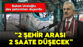 Trabzon’a dev ulaşım hamlesi! Bakan Uraloğlu '2 il arası 2 saate düşecek' deyip duyurdu