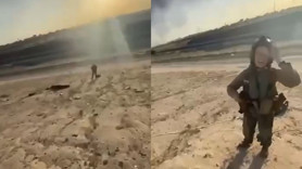 Düşen ABD F-15 pilotu böyle görüntülendi!