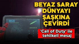 Beyaz Saray dünyayı şaşkına çevirdi! 'Call of Duty' ile tehlikeli mesaj