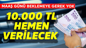 Emeklinin maaş gününü beklemesine gerek yok! 10.000 TL hemen verilecek