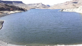 Akköy Barajı yağışlarla yeniden dolmaya başladı