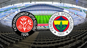 TFF açıkladı! Fatih Karagümrük- Fenerbahçe maçının hakemi belli oldu