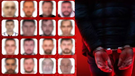 Kırmızı bültenle ve ulusal seviyede aranan 16 suçlu Türkiye’ye getirildi