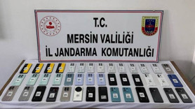 Mersin’de 800 bin liralık gümrük kaçağı telefon ele geçirildi