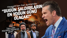 ABD Savunma Bakanı Hegseth’ten İran açıklaması: Yeni lider Mücteba Hamaney yaralandı! Bugün saldırıların en yoğun günü olacak!