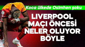 Liverpool maçı öncesi neler oluyor böyle! Koca ülkede Osimhen şoku