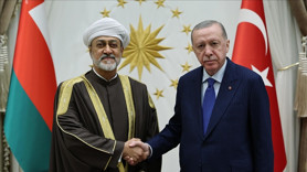 Cumhurbaşkanı Erdoğan, Umman Sultanı Bin Tarık ile görüştü