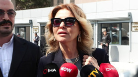Şarkıcı Gülben Ergen ifade vermek için adliyeye geldi