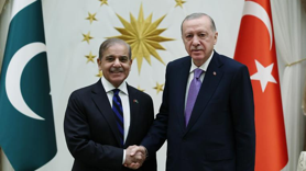 Cumhurbaşkanı Erdoğan Pakistan Başbakanı Şerif ile görüştü