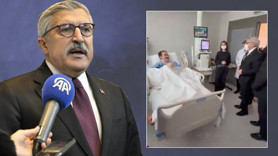 AK Partili Hüseyin Yayman'dan İbrahim Tatlıses'e hastane ziyareti! Tatlıses "Mektebin Bacaları" ile karşıladı