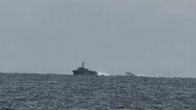 Türk balıkçı teknesine Yunan tacizi! O anlar kayda alındı