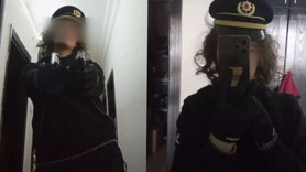 Dehşet anlarının öncesi... Okul saldırısının katiline ait yeni görüntüler: Polis kıyafeti, silahlar...