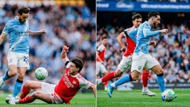 Manchester City, Arsenal’i devirdi! İngiltere’de zirve yarışı alev aldı!