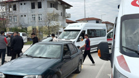 Öğrenci servisi kaza yaptı: 10 öğrenci yaralandı