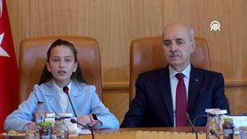 TBMM'de 23 Nisan heyecanı! Kurtulmuş koltuğunu İnci Yıldız Şentürk'e devretti