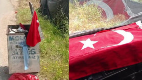 Antalya'da duygulandıran görüntü! Çöpten aldı, baş tacı yaptı...