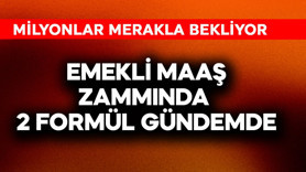 Emekli maaş zammında 2 formül gündemde!