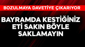 Kurban Bayramı'ndan sonra eti sakın böyle saklamayın! Bozulmaya davetiye çıkarıyor